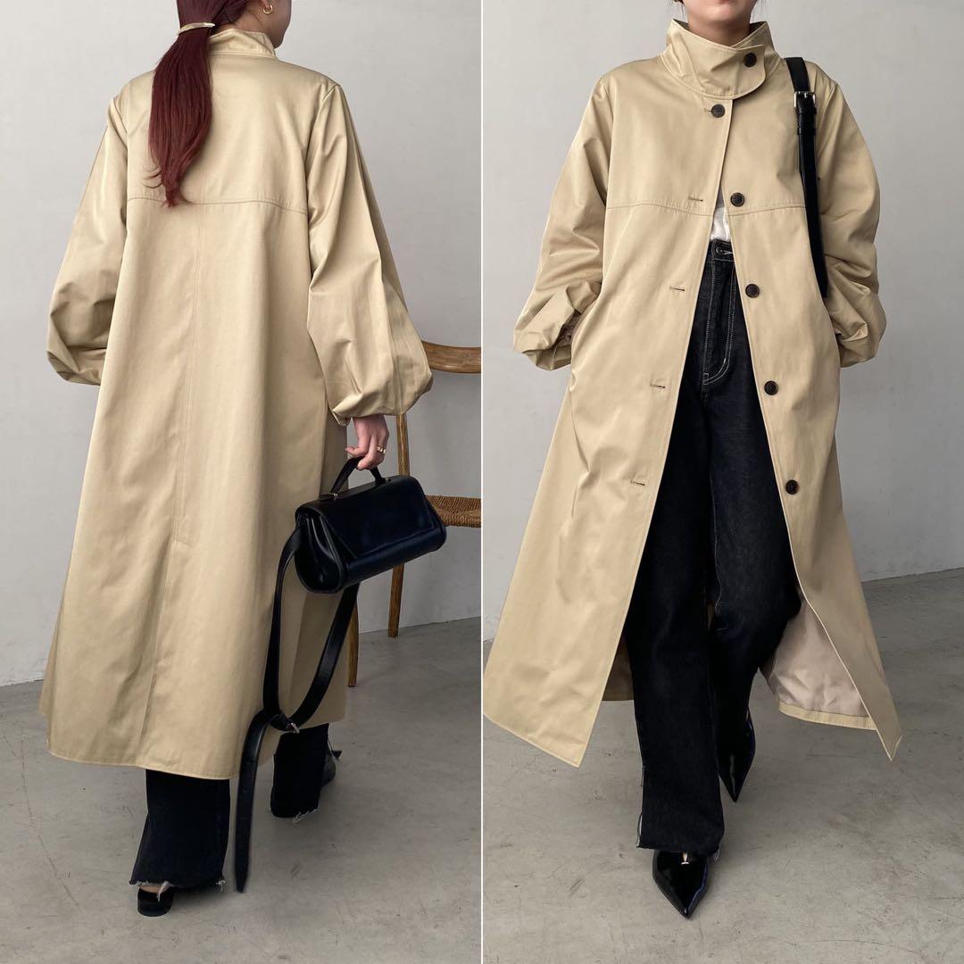 m　　【新品】カプリシュレマージュ　バルーンスリーブコート