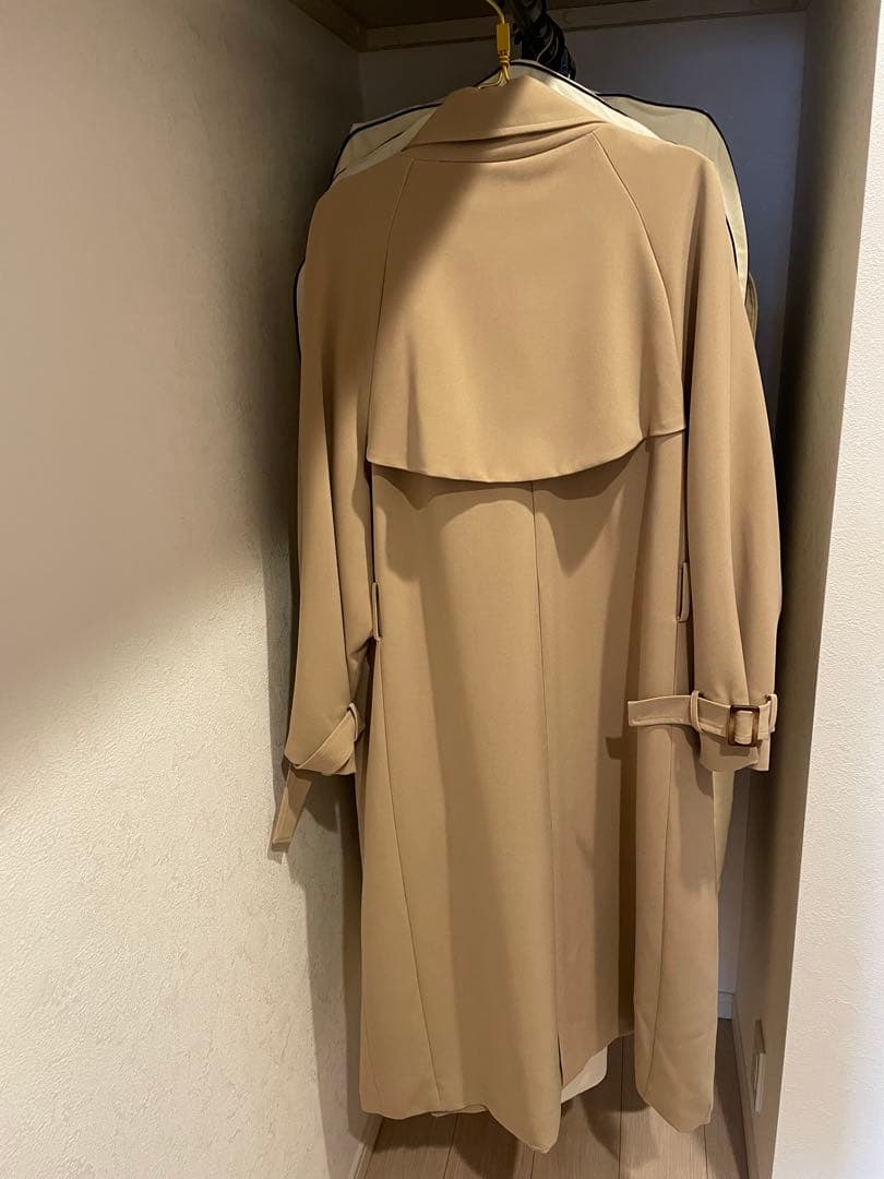 【超美品】ACYM Stand collar long trench コート