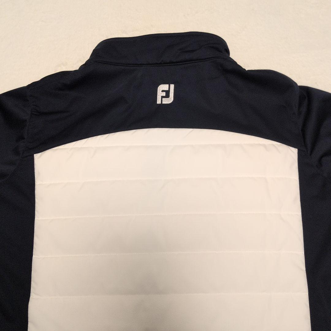 極美品♡フットジョイ 中綿ジャケット 2XL ネイビー×ホワイト
