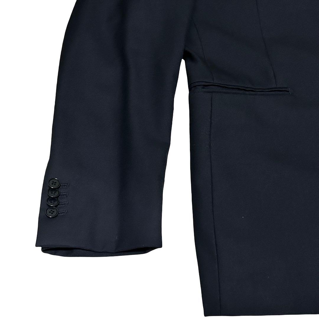 【美品】HILTON ヒルトン　ネイビー ビジネススーツ メンズ サイズA6