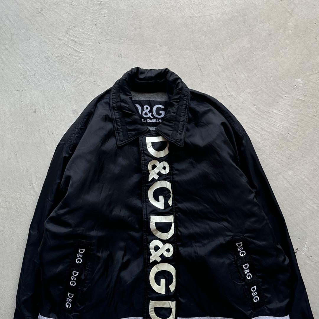 00s dolce&gabbana nylon jacket ナイロン ロゴ
