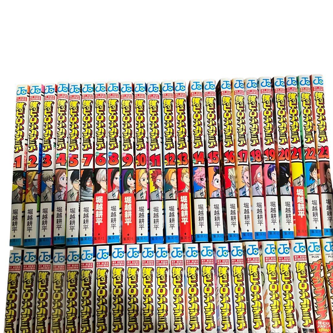 僕のヒーローアカデミア 全巻セット　1〜42巻+関連本3冊/計45冊【良品】