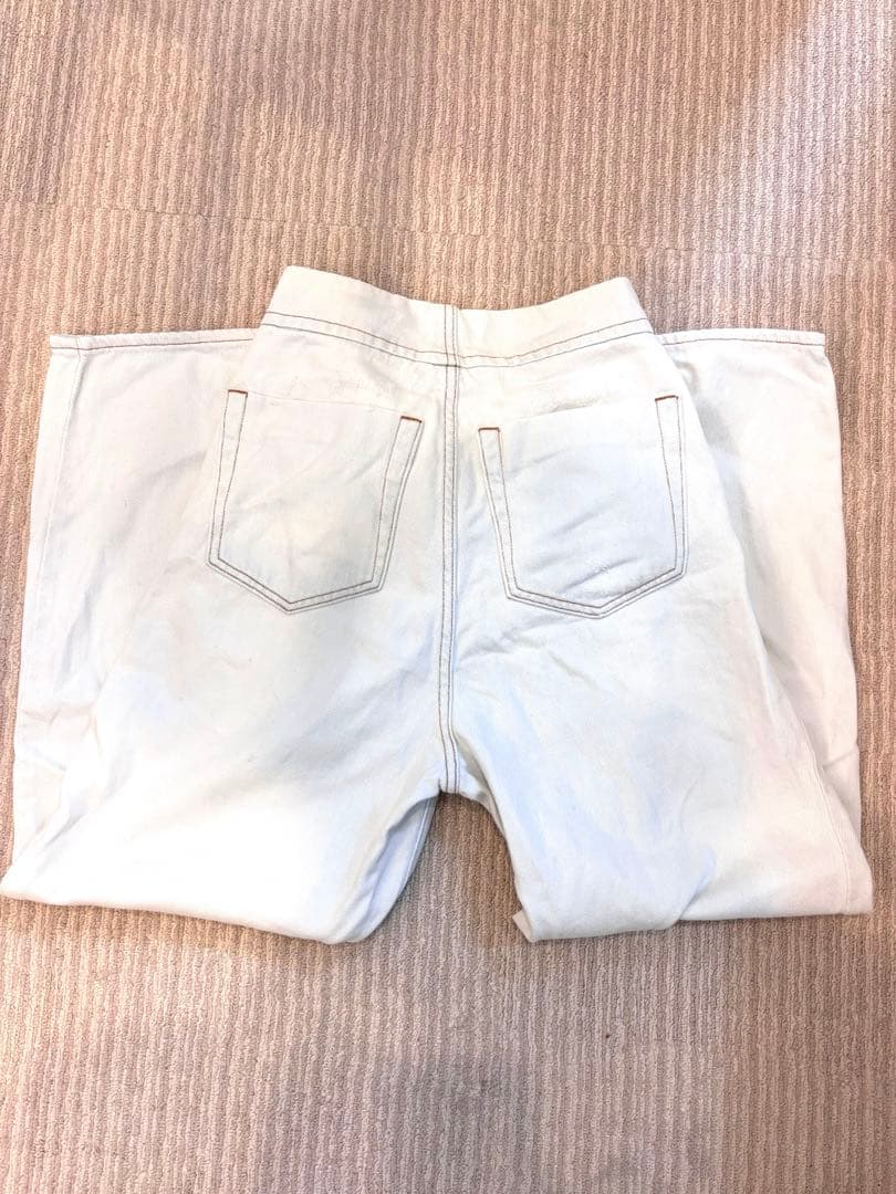 Maison Margiela　38サイズ　ホワイト　デニム パンツ