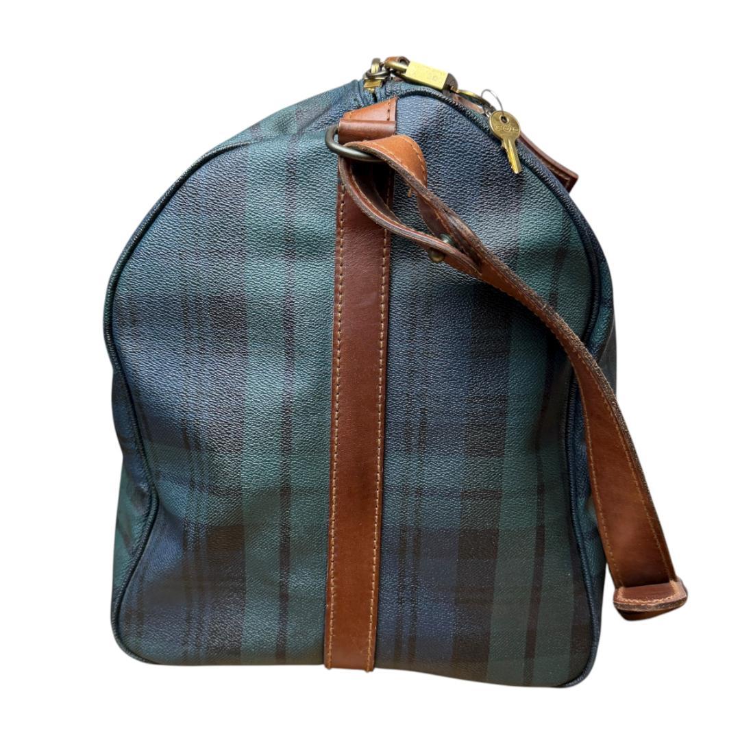 美品 ポロラルフローレン 3336 2way ボストンバッグ ロゴプレート
