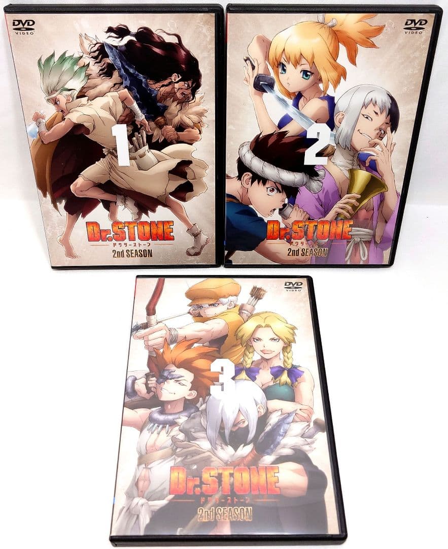 DR.STONE/ドクターストーン 1st/2nd/3rd season DVD