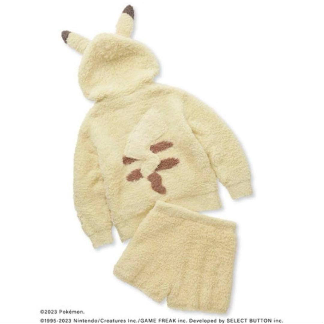 新品未使用❤︎ジェラートピケ ピカチュウ コラボ パーカー ショートパンツ