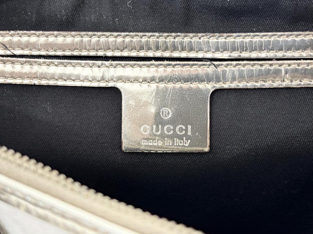[正規]グッチGUCCI ハンドボストンバッグ ビジネスバッグ白