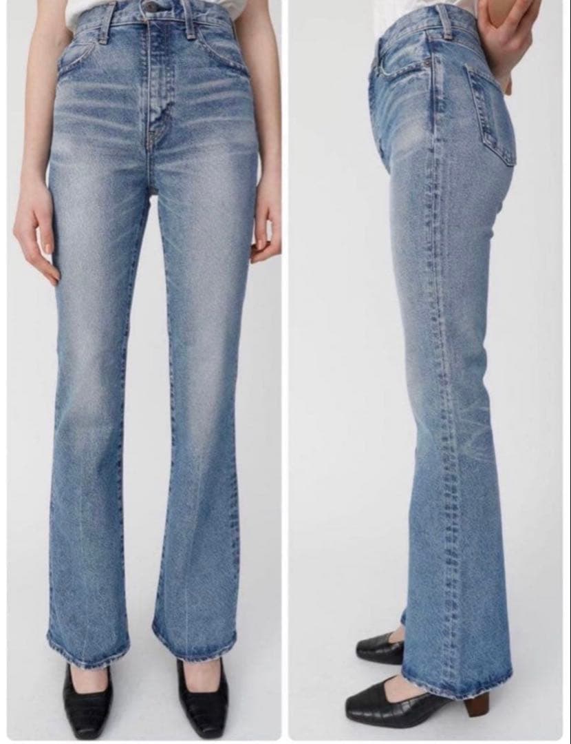 MOUSSY MVS FLARE （L）　フレアデニムパンツ　ブーツカット　26
