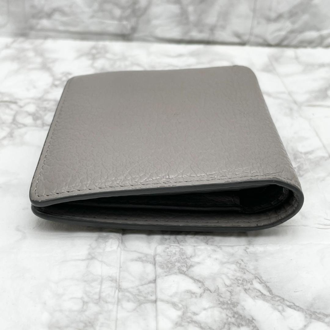 美品✨MaisonMargiela バイフォールド 二つ折り財布　グレー