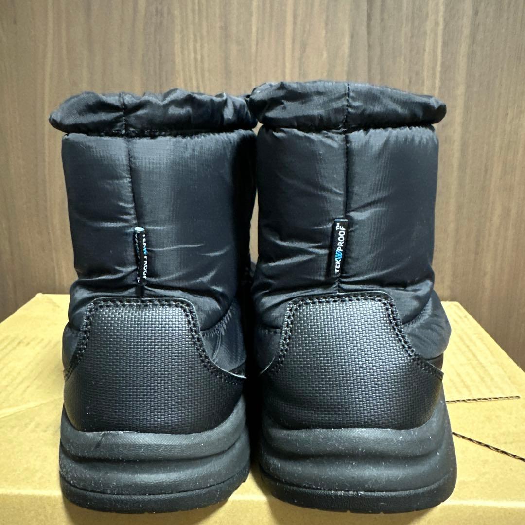 美品THE NORTH FACE ダウンブーツ ヌプシ ブラック 25cm