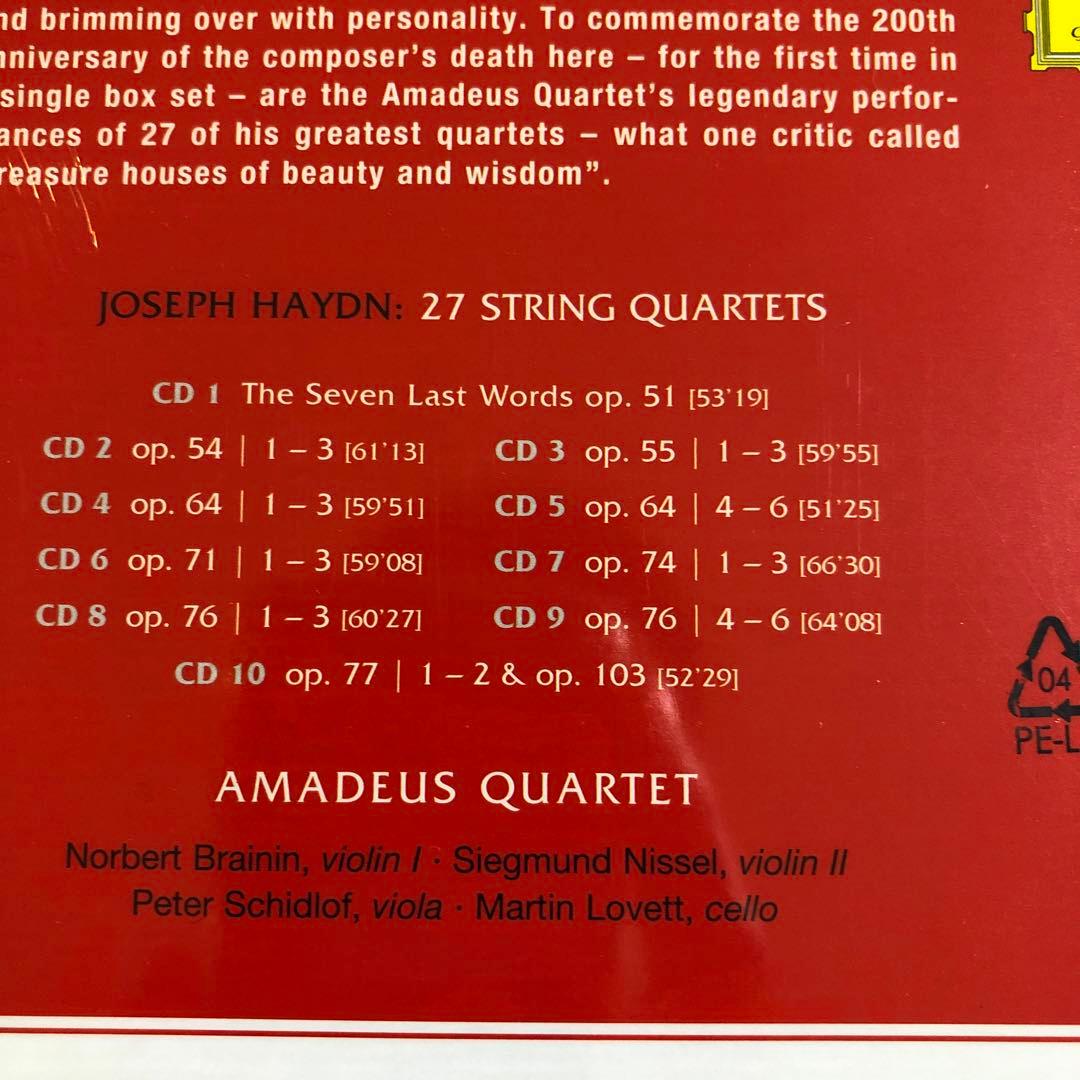 クラシック HAYDN:27 String QuartetsSeven Last Words