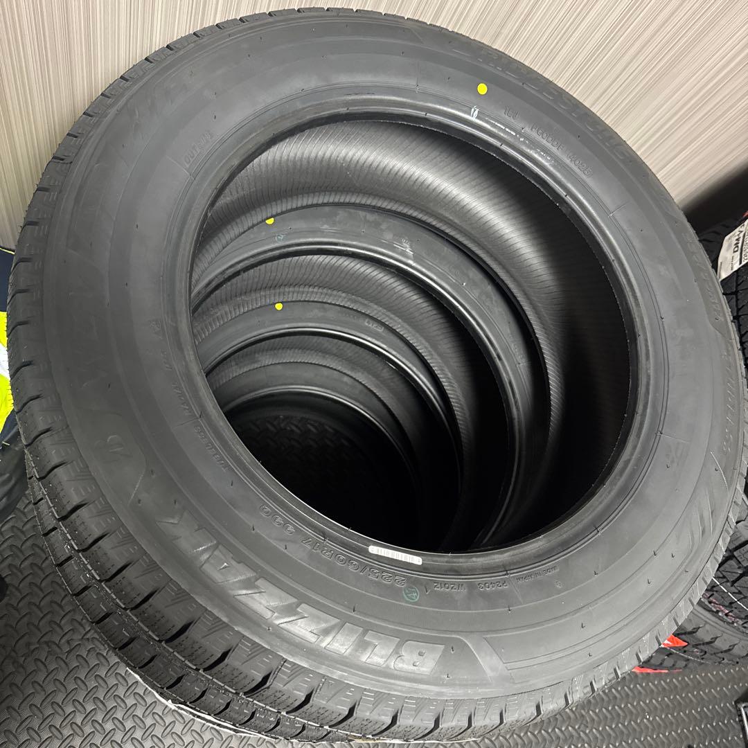 3/8締め切り BRIDGESTONE ブリザックWZ-1 225/60R17