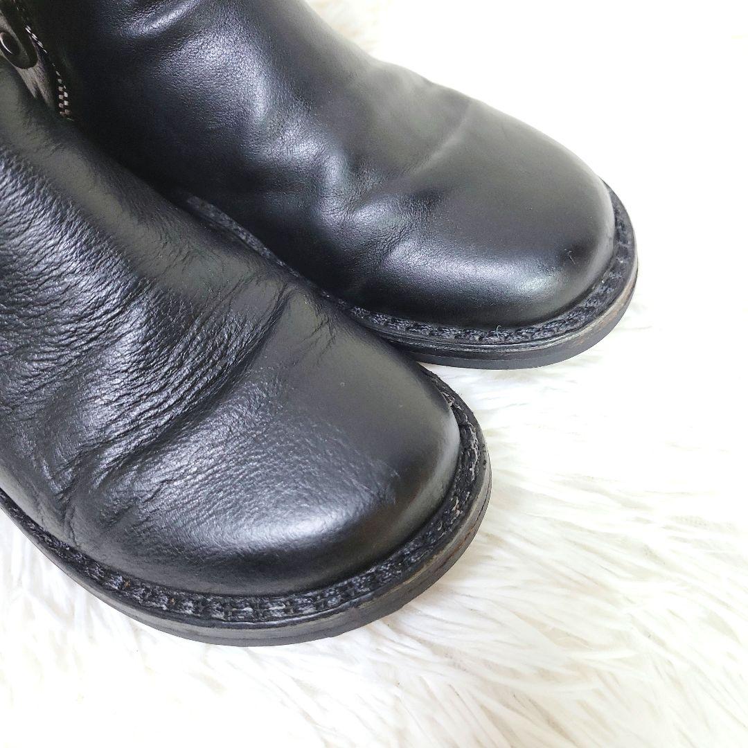 希少モデル✨trippen Diesel Wサイドジップ　ショートブーツ
