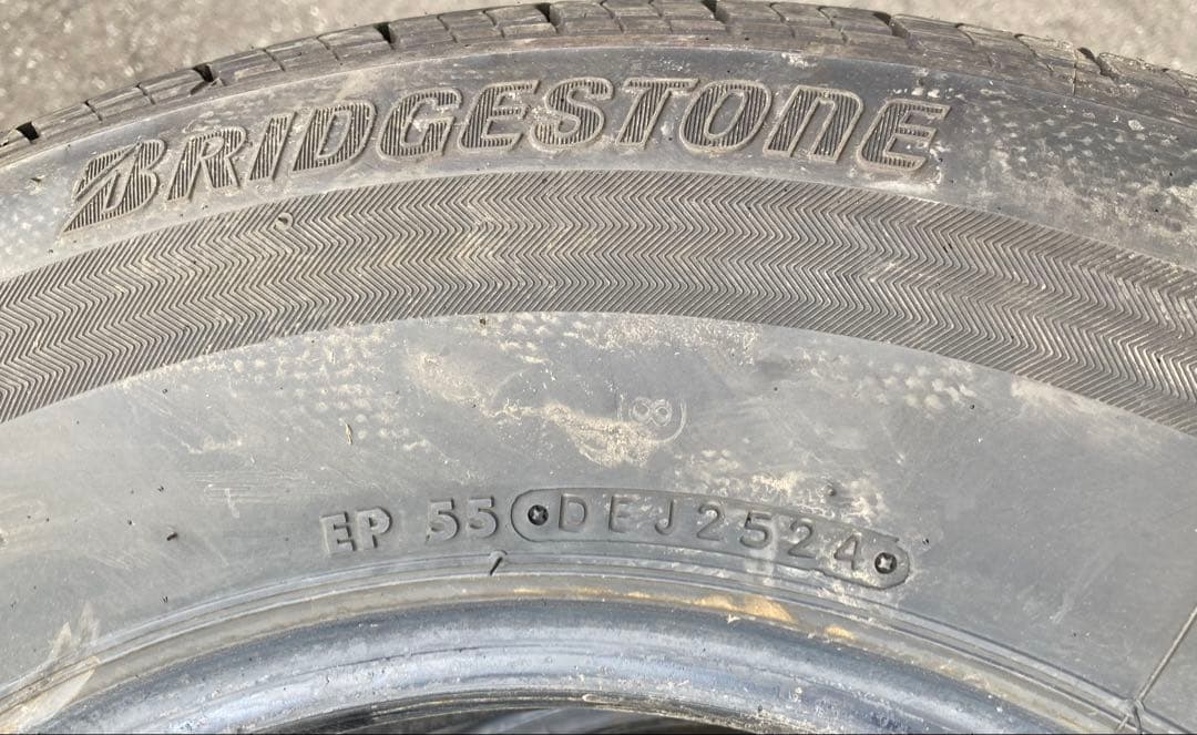 BRIDGESTONE 195/80R15 24年製 夏タイヤ【南-127 ①】