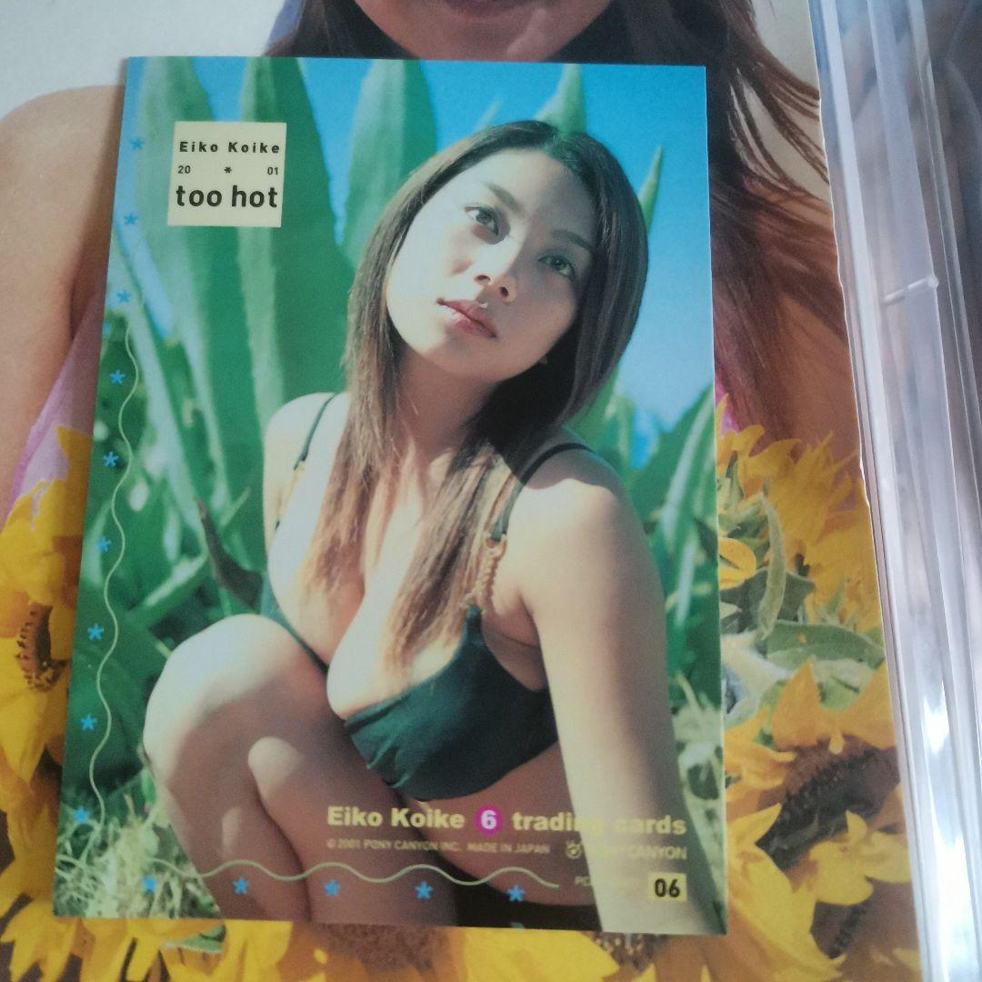 小池栄子 too hot DVD　トレカ付き