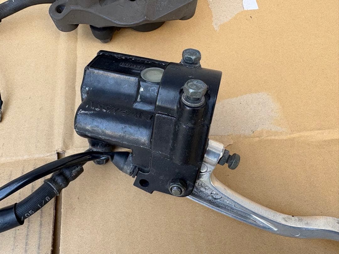 sr400 マスターシリンダー キャリパー レバー セット