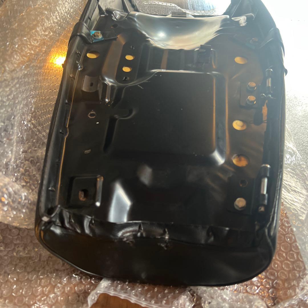 Z400FX アンコ抜きシート純正パターン　リプロ品　Z400J Z500 等