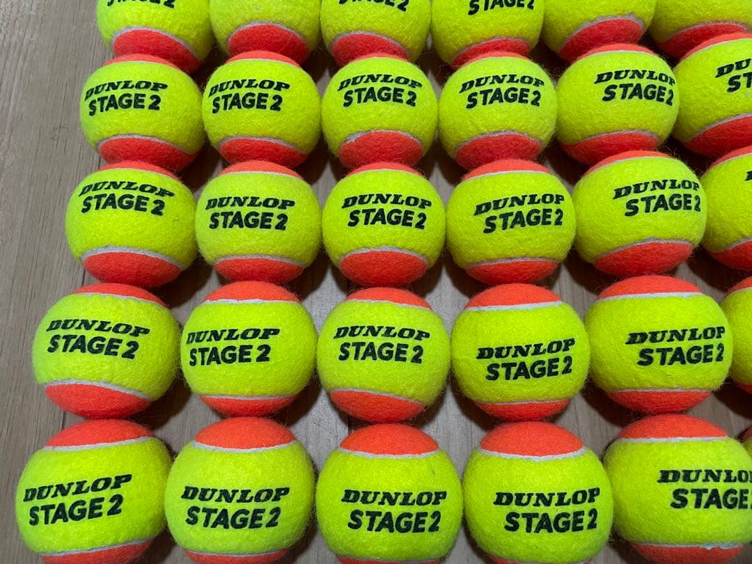 未使用に近い　即日発送　中古硬式テニス オレンジボール60球