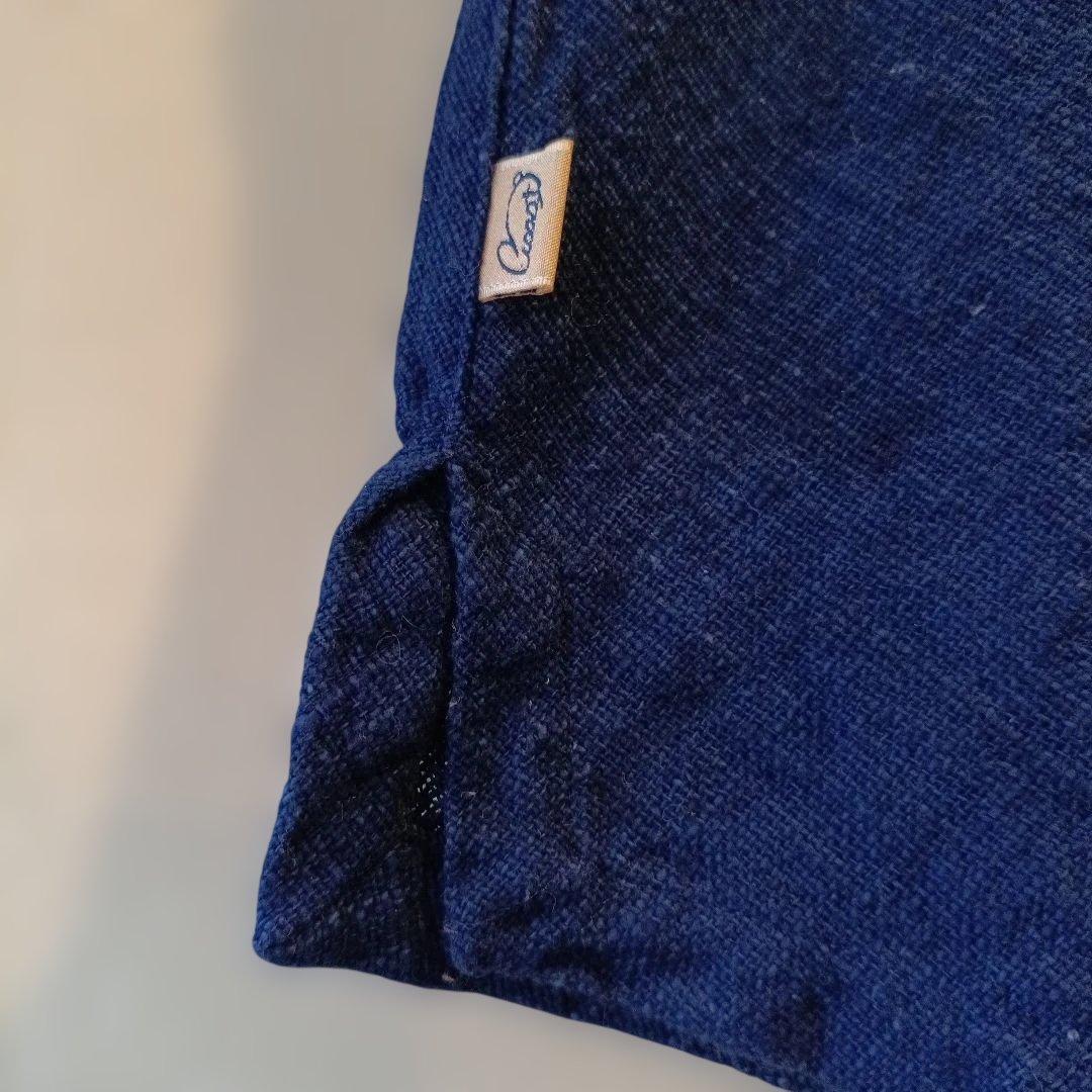 うさとの服　usatto　半袖カットソー　藍染