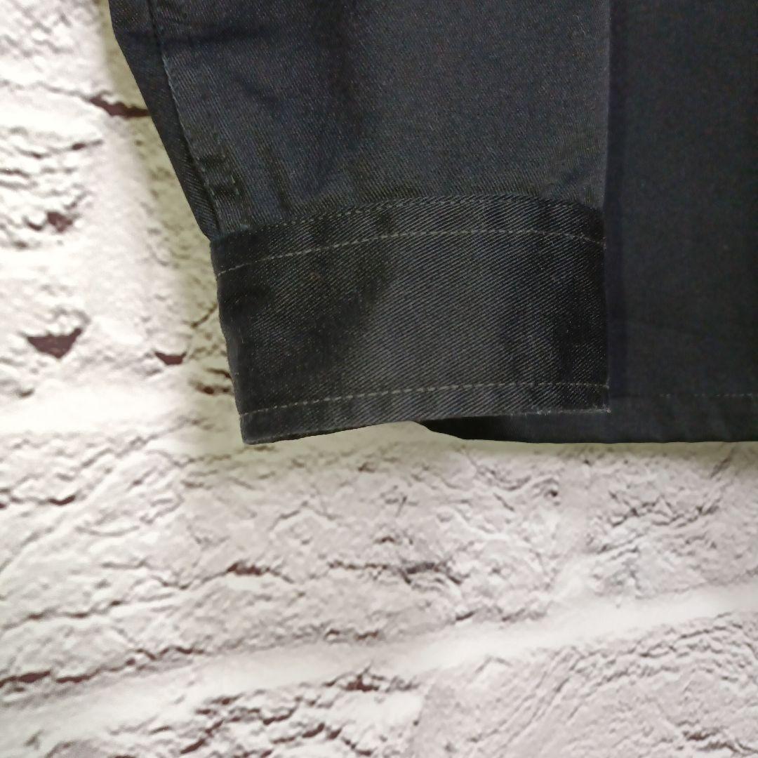 極美品■STUSSY フルジップ ブルゾン ブラック コットンジャケット
