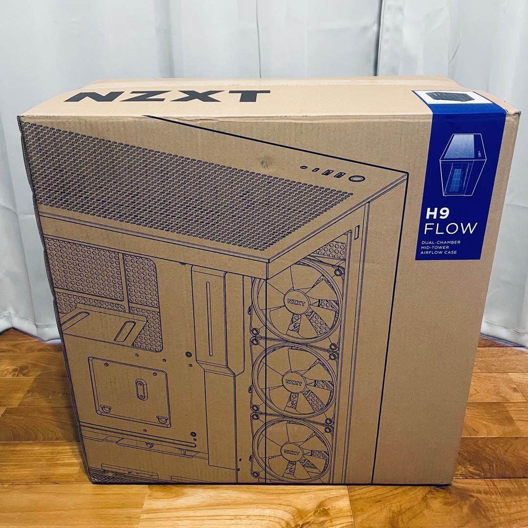 NZXT H9 FLOW/RGBファン7個/コントローラー3個