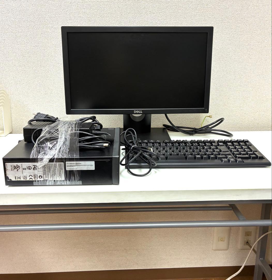 HP EliteDesk Core i5-4世 モニター+キーボードPCセット
