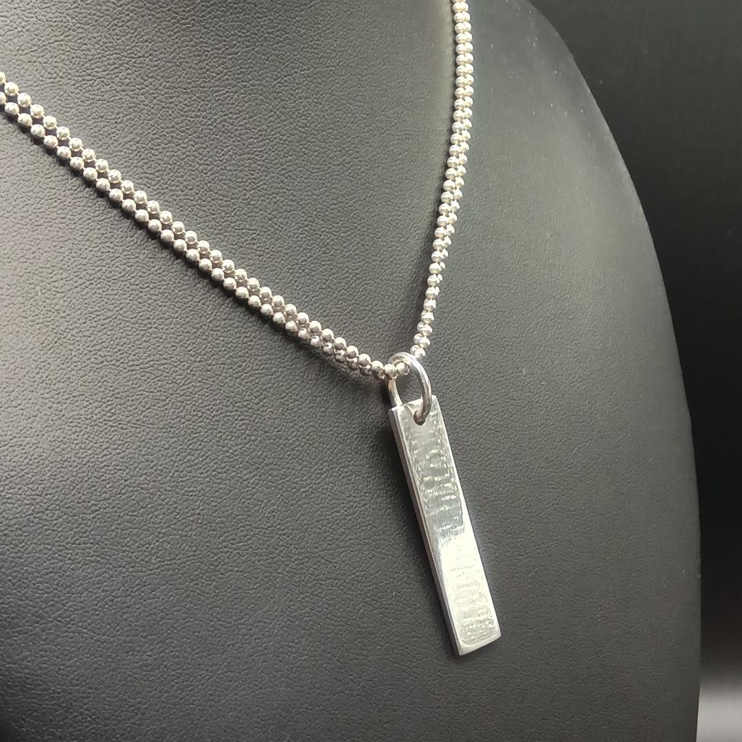GUCCI プレート 純正ダブルチェーン ネックレス 24g SILVER925