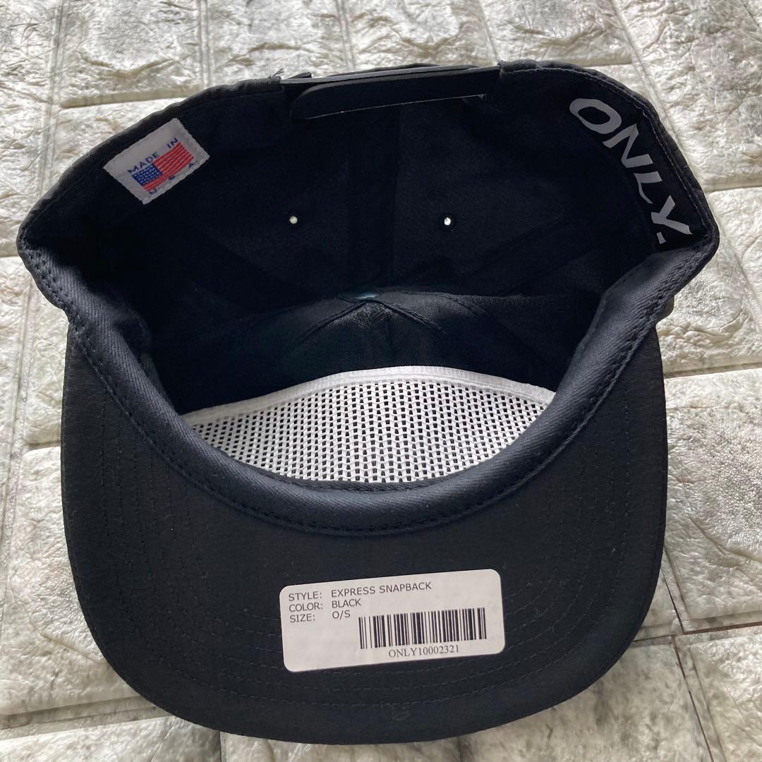 Only NY ロゴ キャップ ブラック