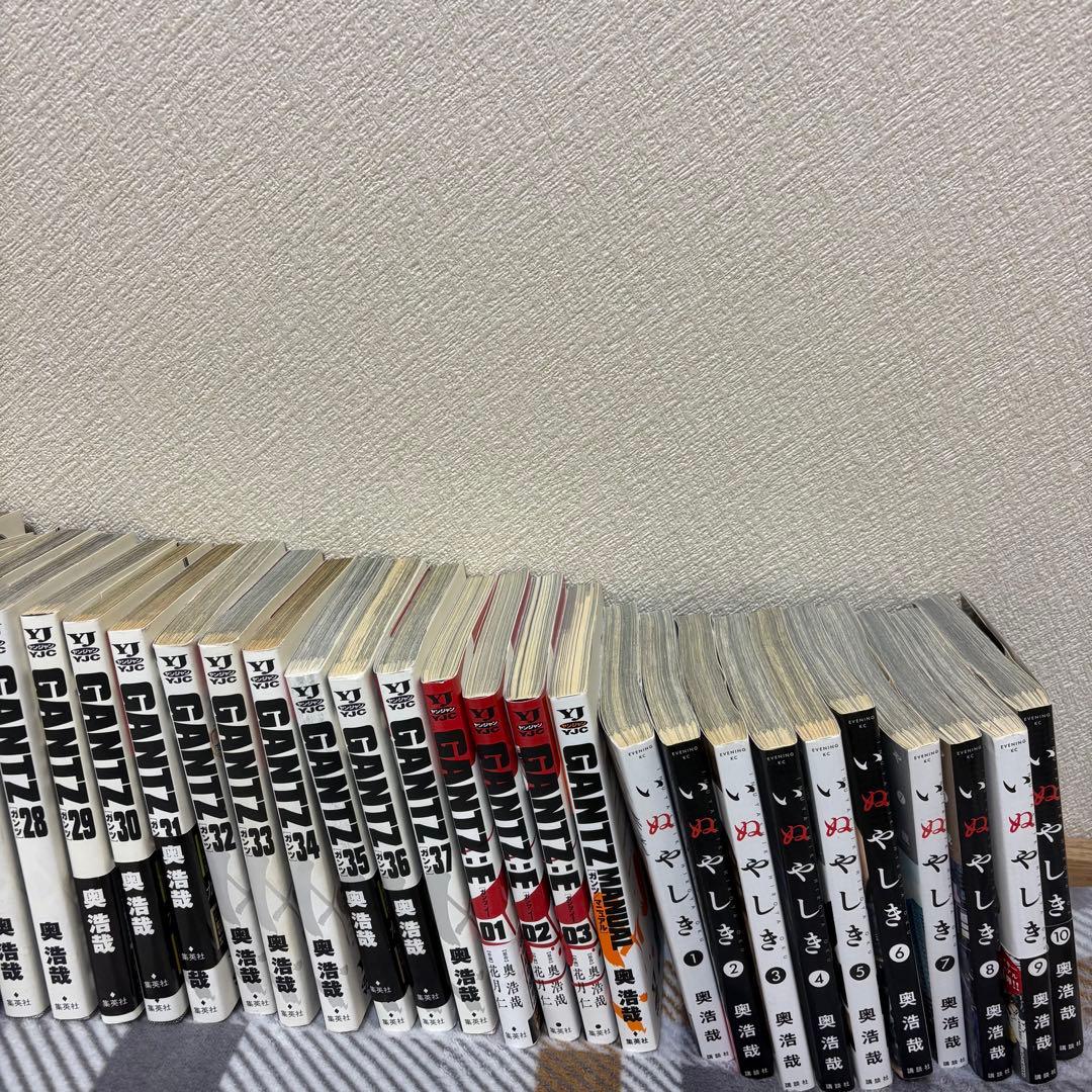 GANTZ 全巻セット 1-37巻　いぬやしき全巻1巻〜10巻　GANTZ E等