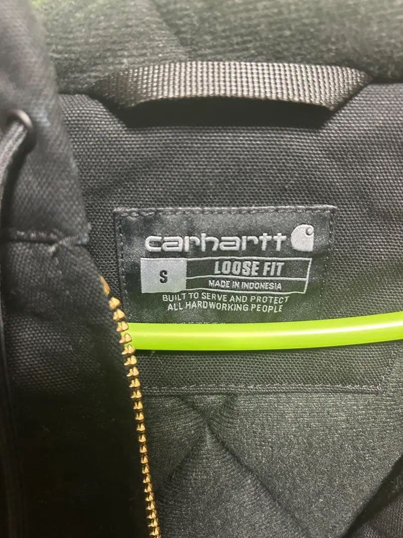 Carhartt アクティブジャケット　ブラック　Sサイズ