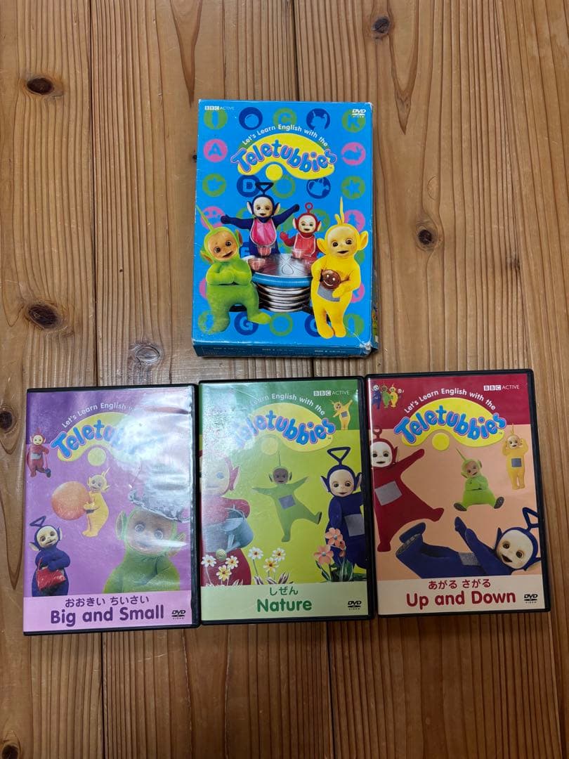 テレタビーズと英語のおべんきょ DVD BOX1・2〈計6枚組〉