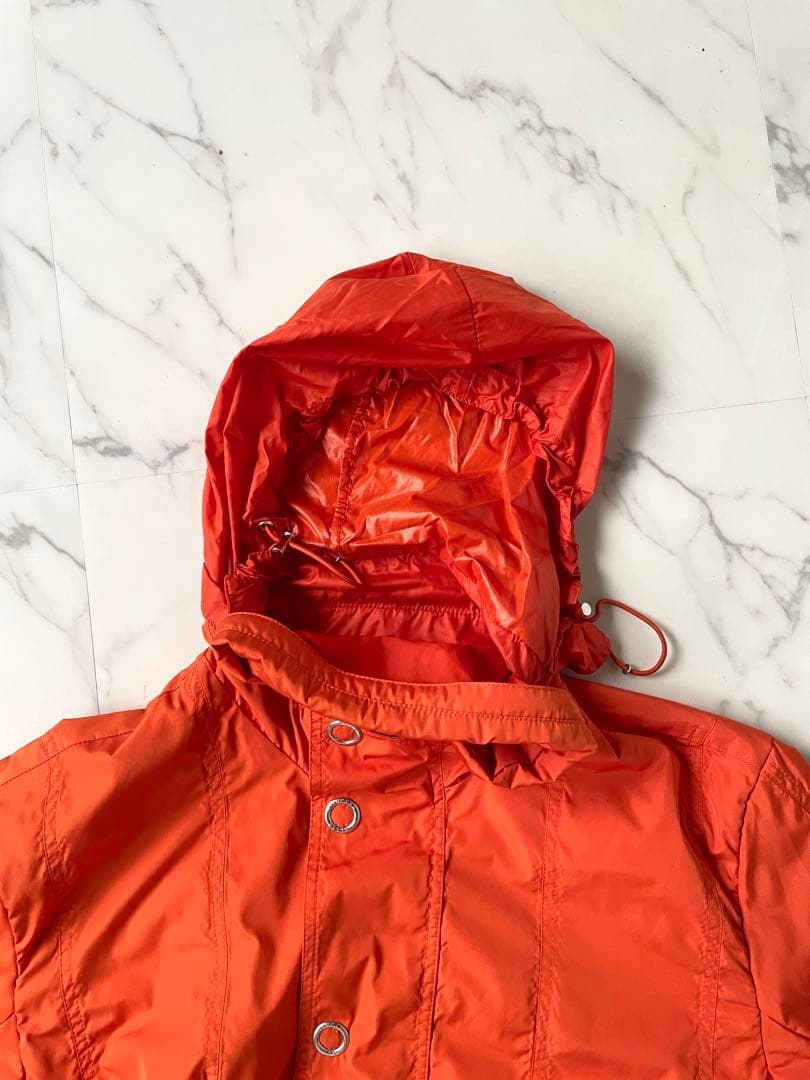 MONCLER オレンジジャケット Lサイズ