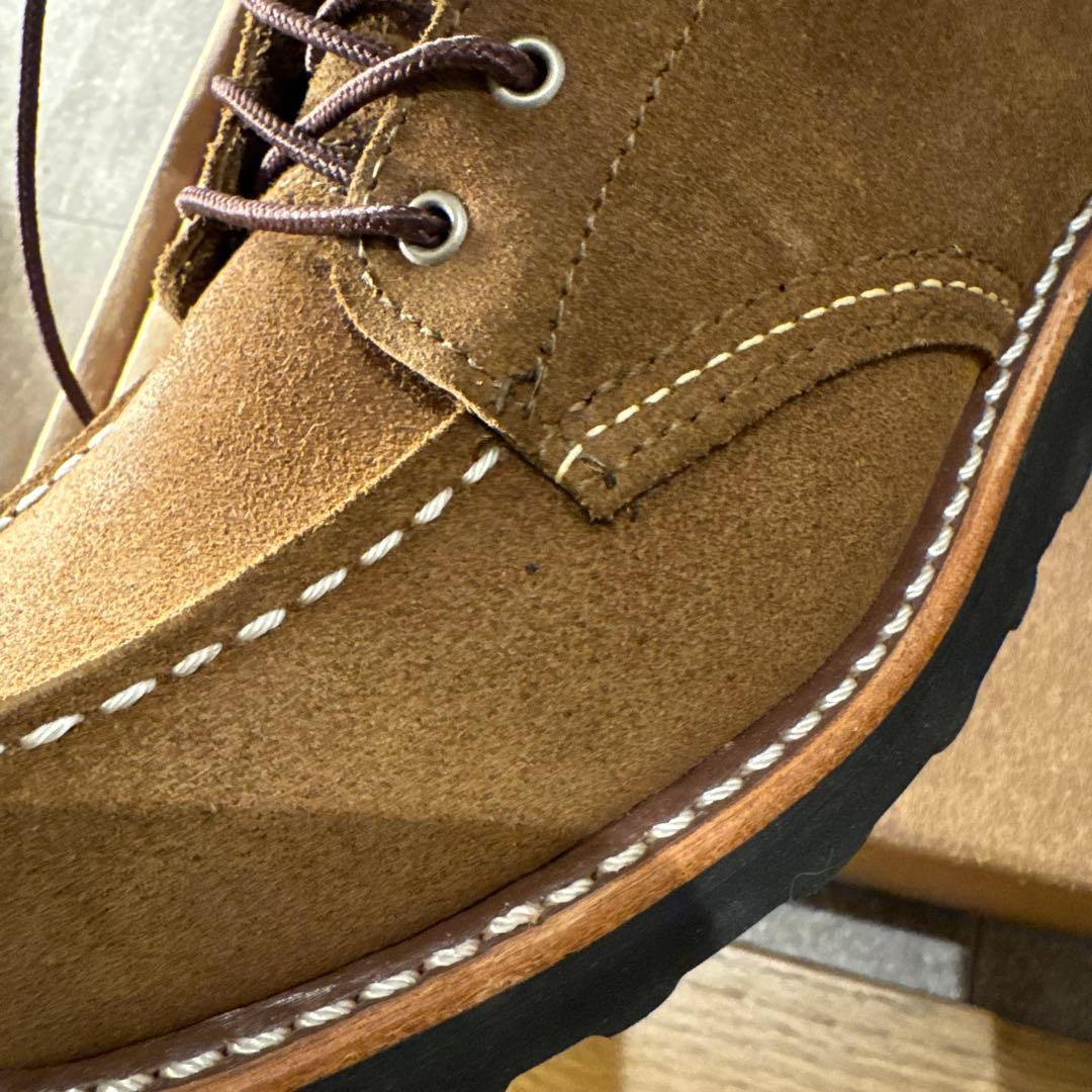 RED WING ブラウン スエード ワークブーツ　クラシックモック