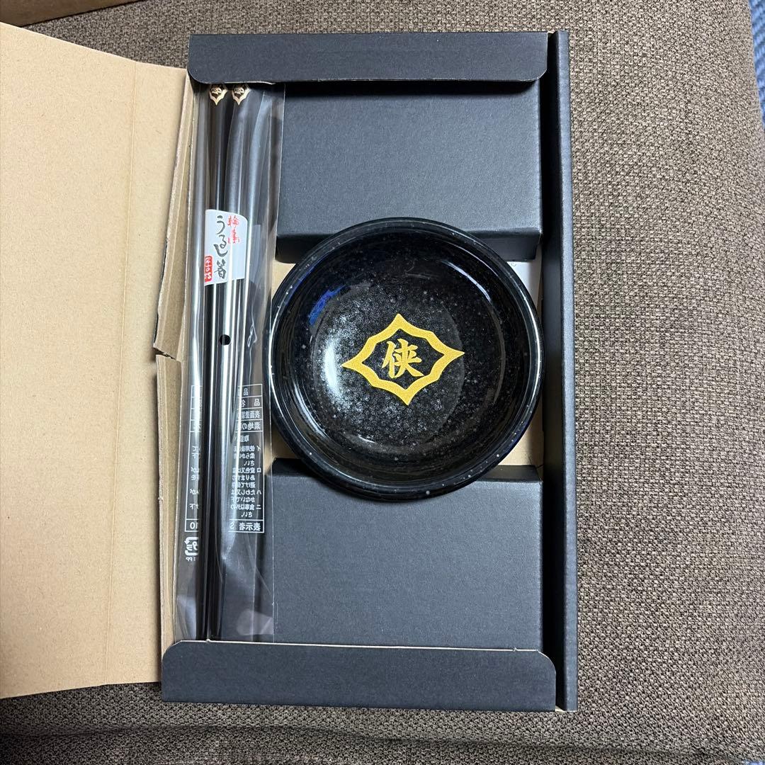 日本一東京鍋 うるし箸 & 御影石小皿セット