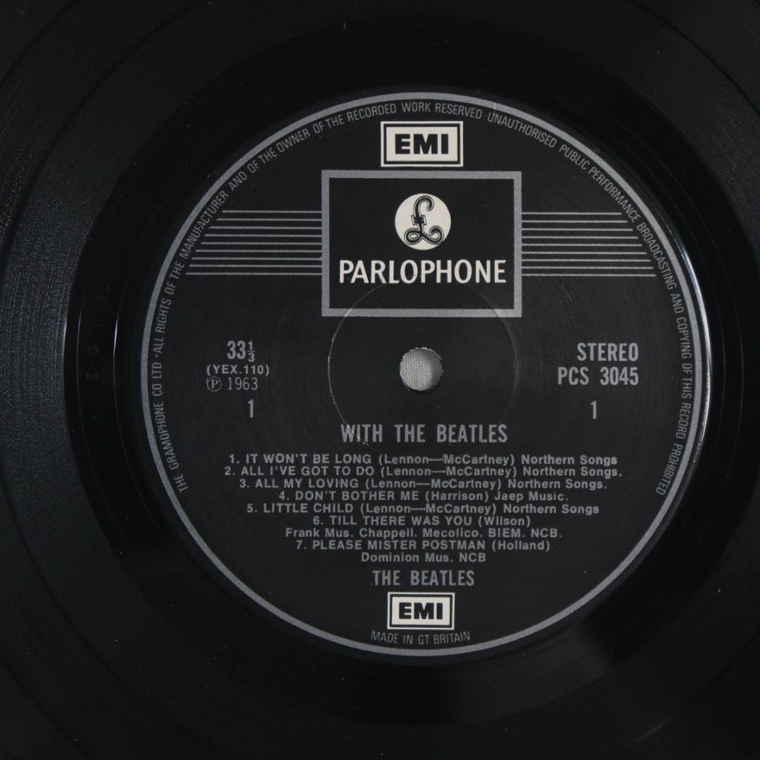 英LP With The Beatles UKオリジナル中期プレス EMI仕様