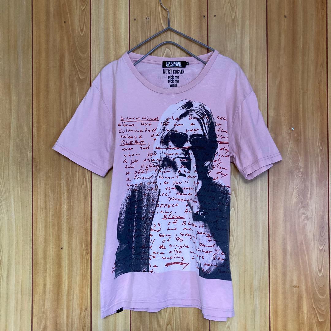 キムタク着 ヒステリックグラマー カートコバーンTシャツ ニルヴァーナ