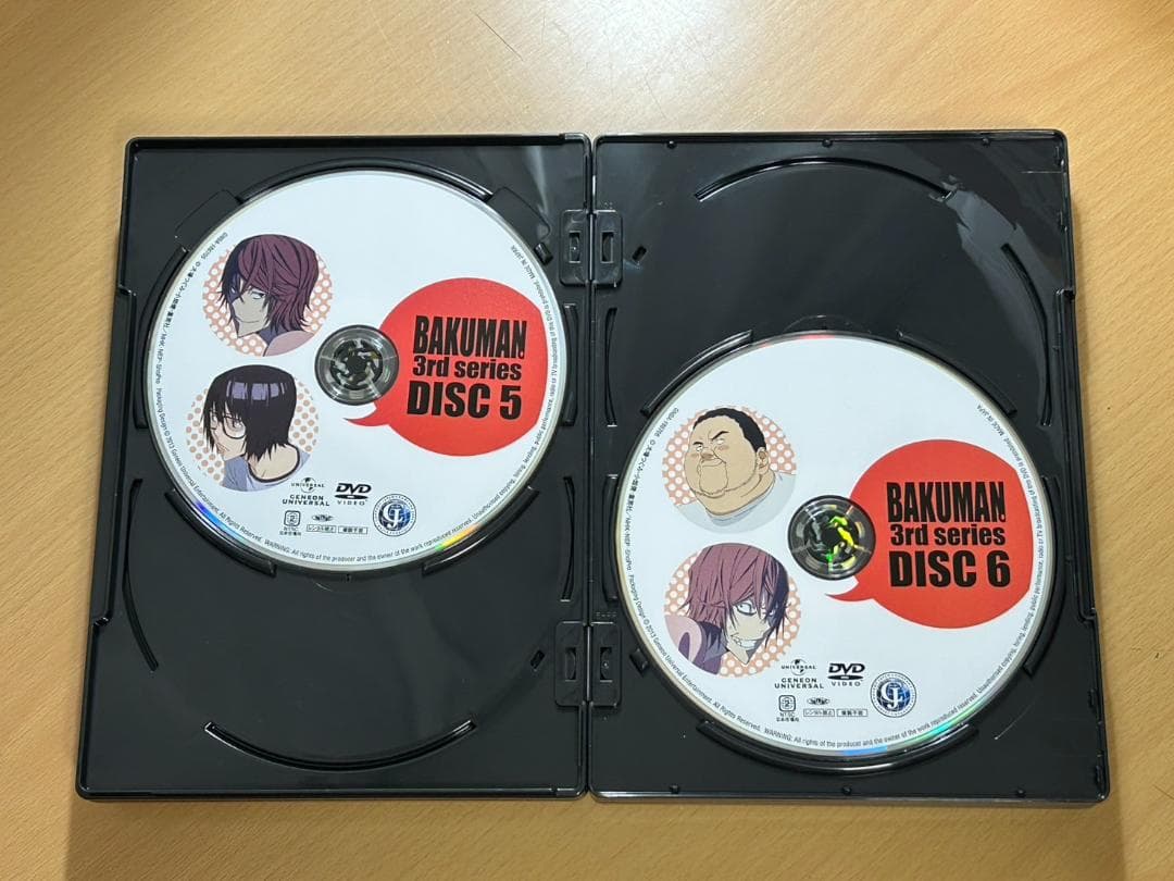 【美品】BAKUMAN（バクマン） 3rdシリーズ DVD-SET