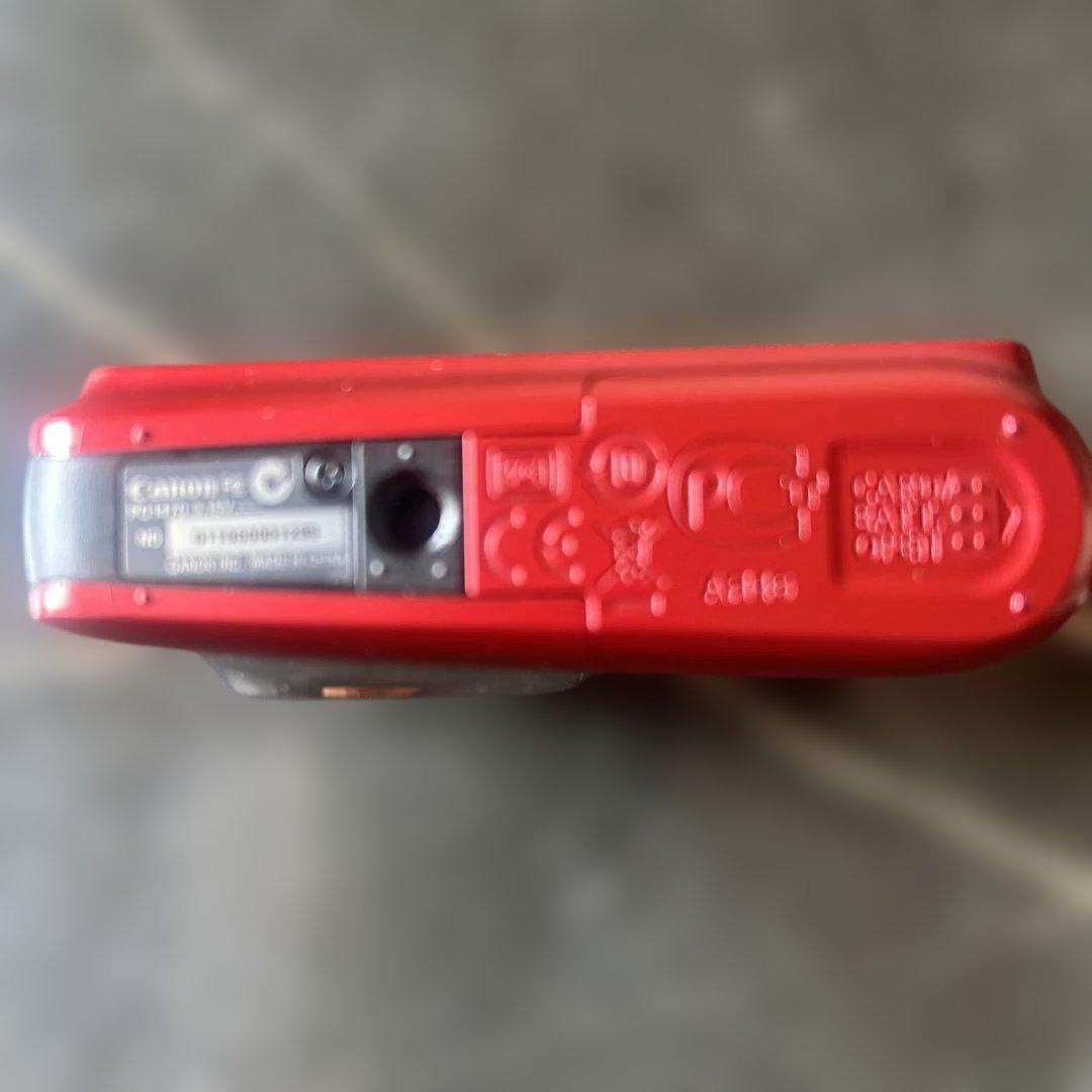 Canon PowerShot A495 レッド