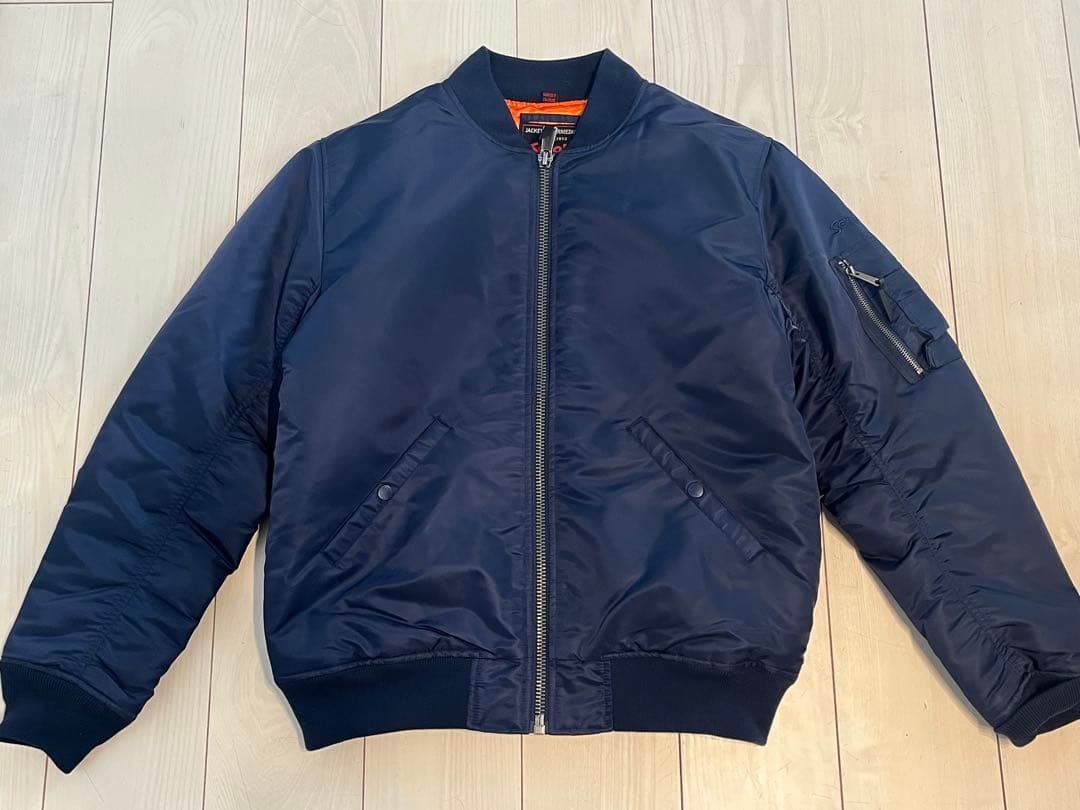 【未使用】Schott ショット ナイロンフライトジャケット ブルゾン MA-1