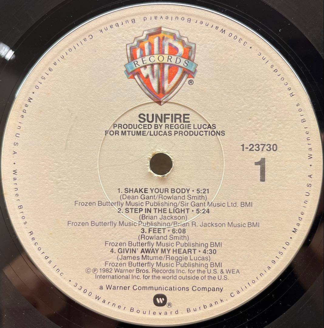 【USオリジナル人気盤】Sunfire / Sunfire (LP)
