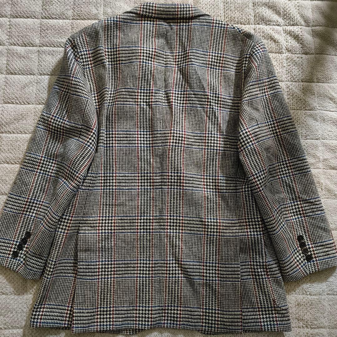ボリオリ K.JACKET 大きいサイズ チェック柄 テーラードジャケット 52