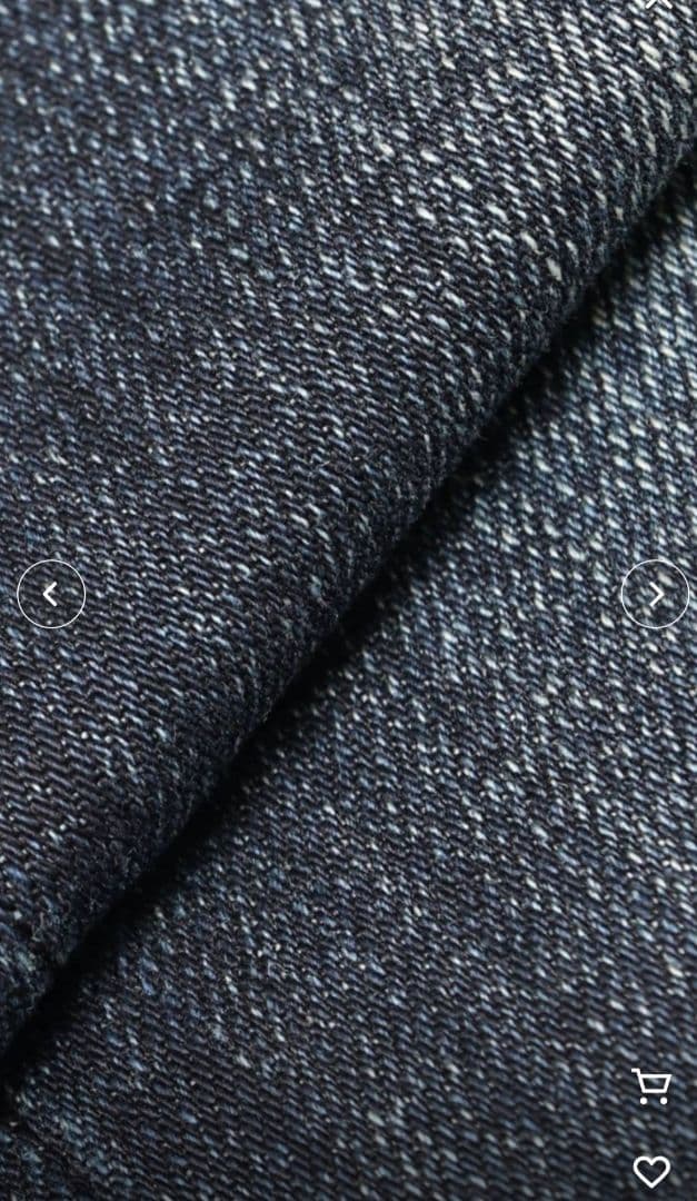 新品　GYDA　ハイウエストクロススキニーデニムパンツ　インディゴ　サイズS