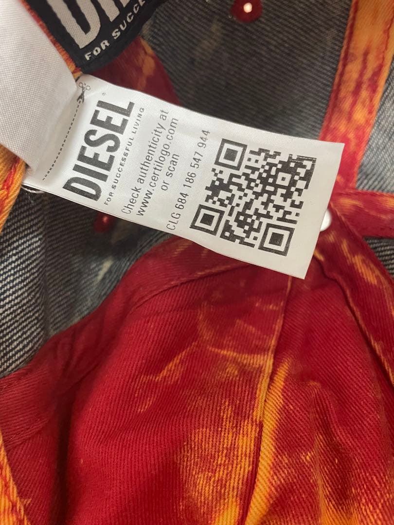 ☆*様 DIESEL デニムキャップ
