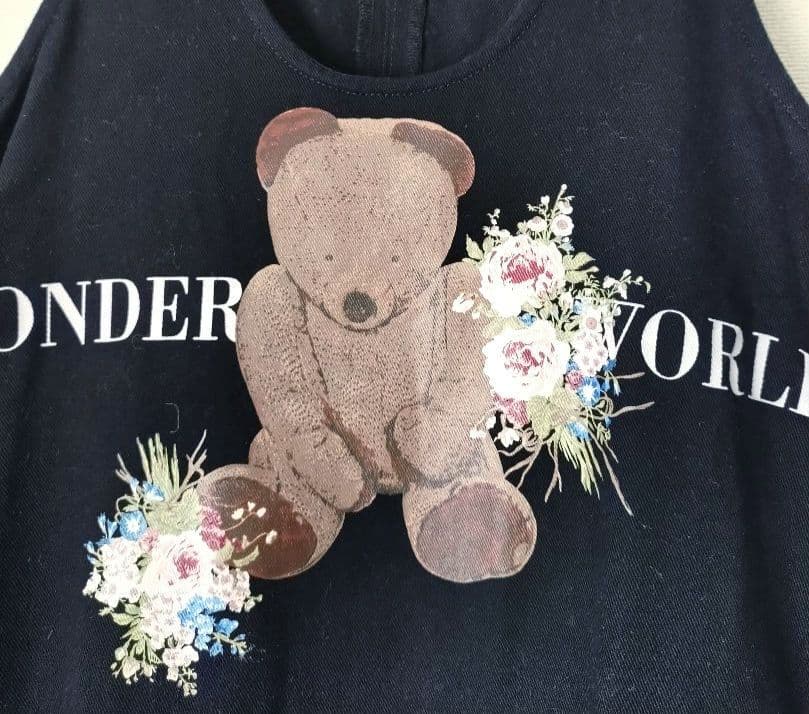 美品！WONDERFUL WORLD ワンダフルワールド ジャンパースカート