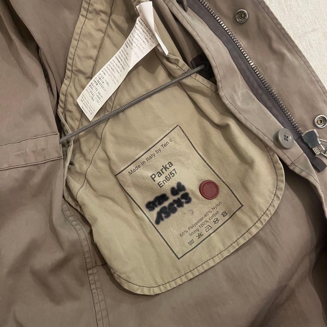 【TEN-C】テンシーPARKA サンドベージュ 44 山下智久着用