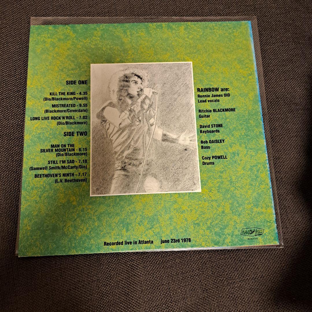 RAINBOW レインボー SOMEWHERE OVER THE レコード