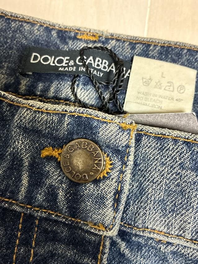 新品タグ付き DOLCE&GABBANA ドルチェ&ガッバーナ デニムパンツ