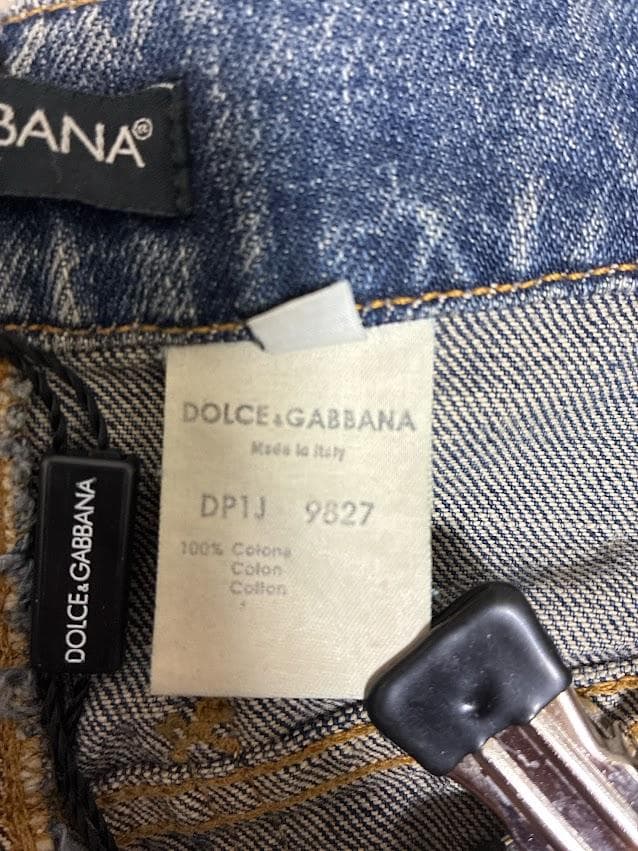新品タグ付き DOLCE&GABBANA ドルチェ&ガッバーナ デニムパンツ