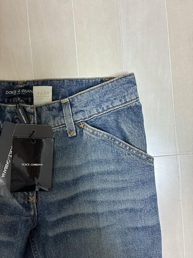 新品タグ付き DOLCE&GABBANA ドルチェ&ガッバーナ デニムパンツ