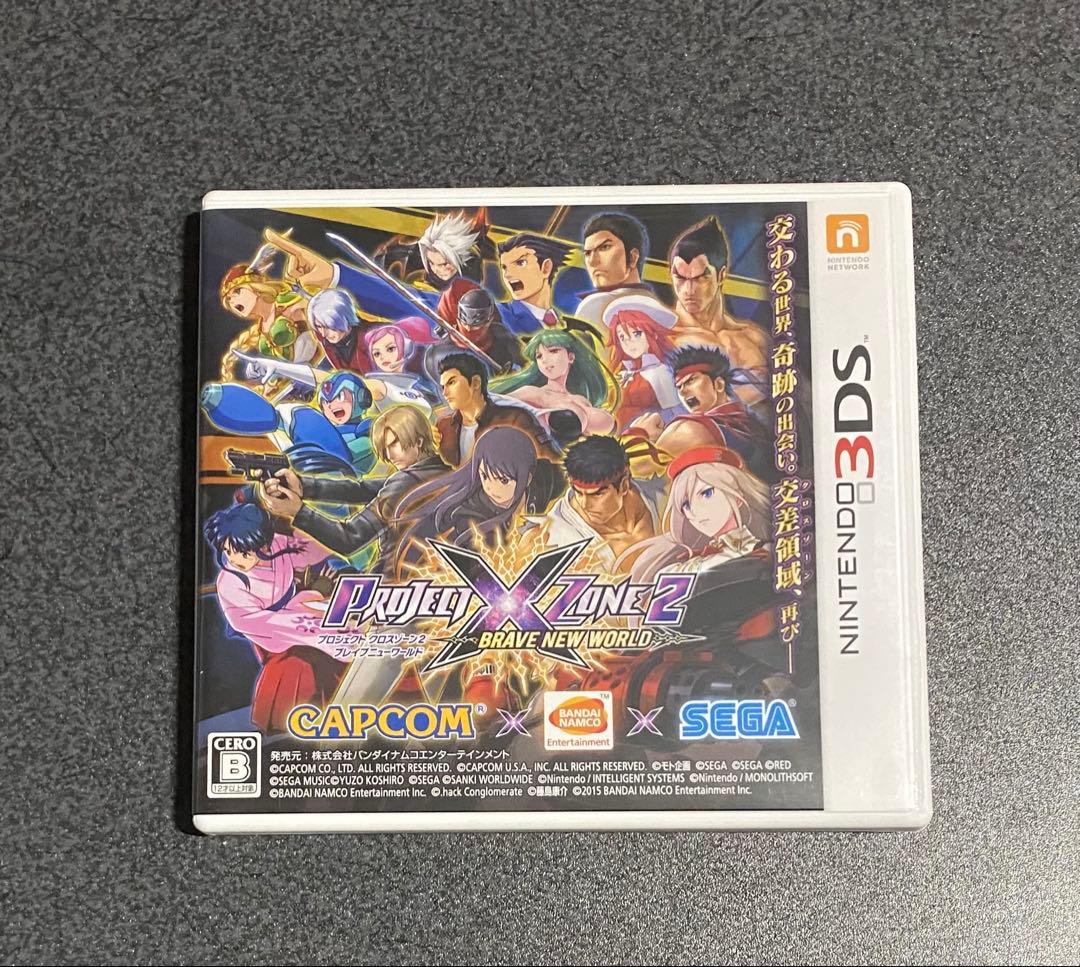 PROJECT X ZONE 2：BRAVE NEW WORLD 3ds ソフト